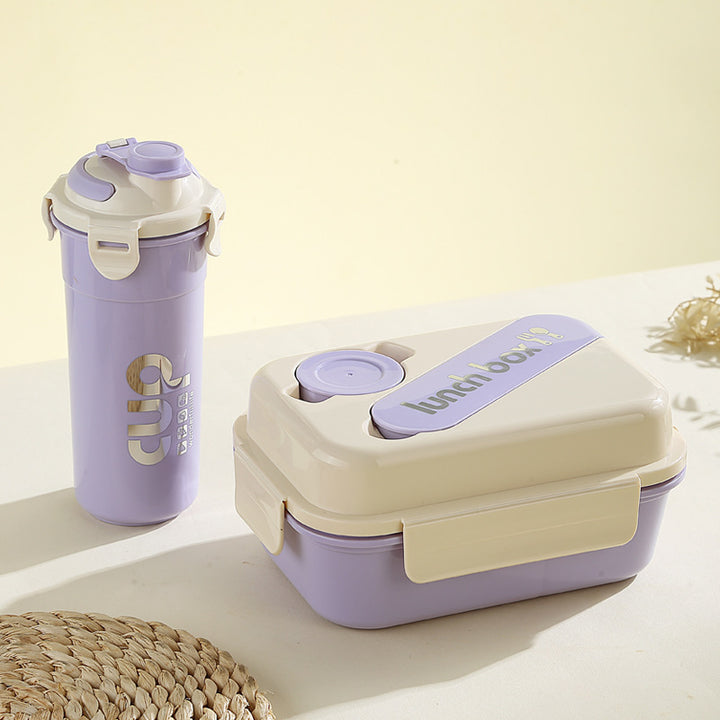 Multi-Compartment Bento Lunch Box Set