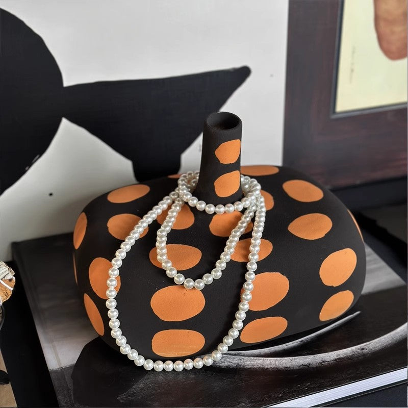 Artistic Decorative Dots Vase