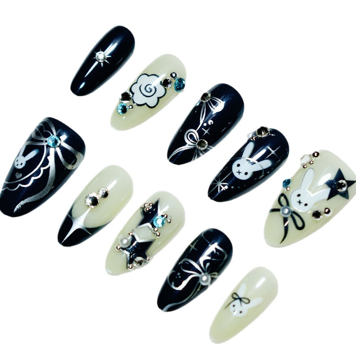 Artistic Themed Press-On Nails Kalsten