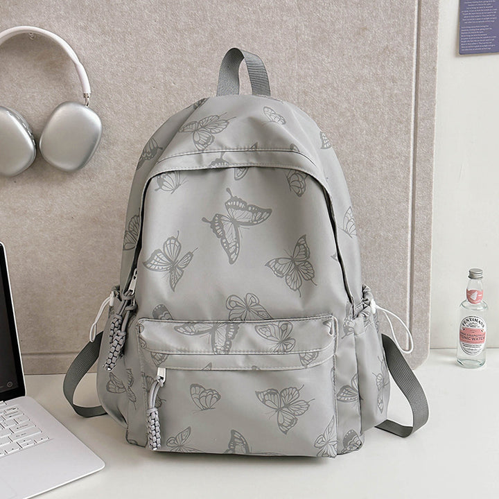 Elegant Butterfly Print Backpack Kalsten