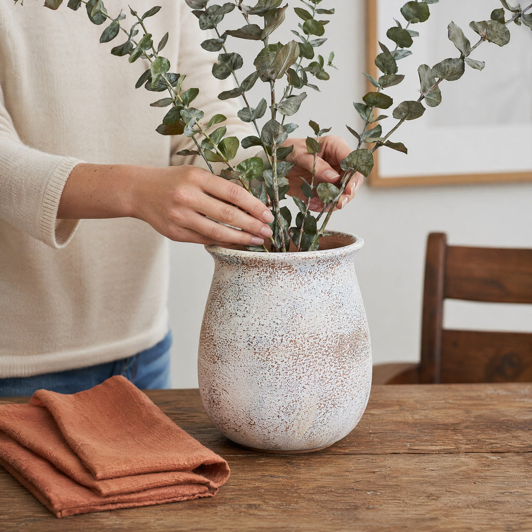 Rustic Handmade Ceramic Pot Kalsten