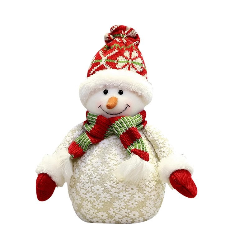 Whimsical Snowman Figurine