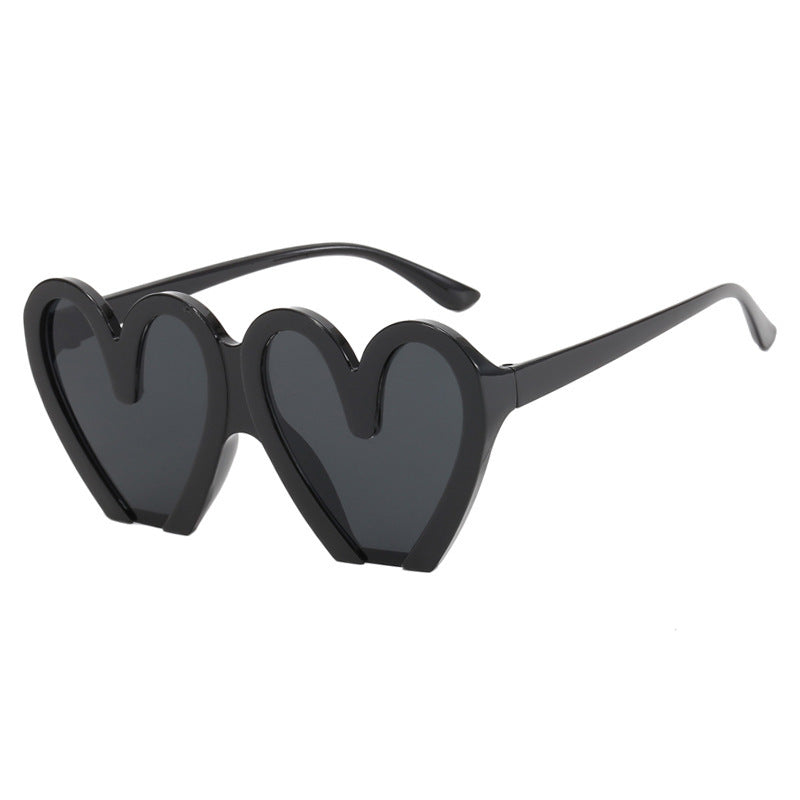 Women Heart-Shaped Sunglasses Kalsten 1780928954