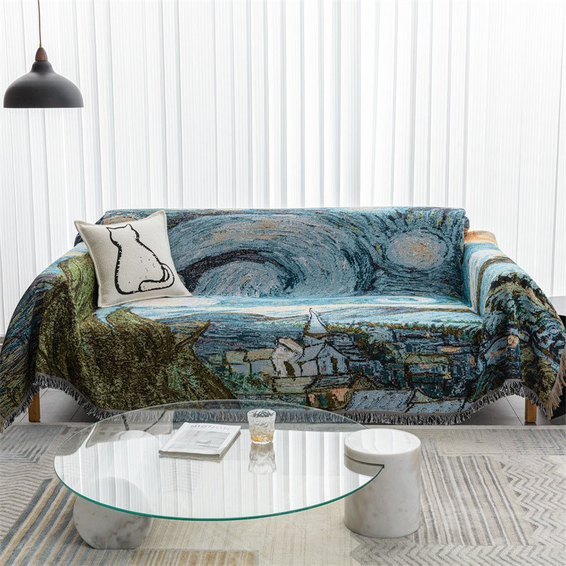 Artistic Tapestry Throw Blanket