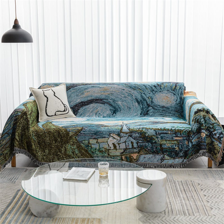 Artistic Tapestry Throw Blanket