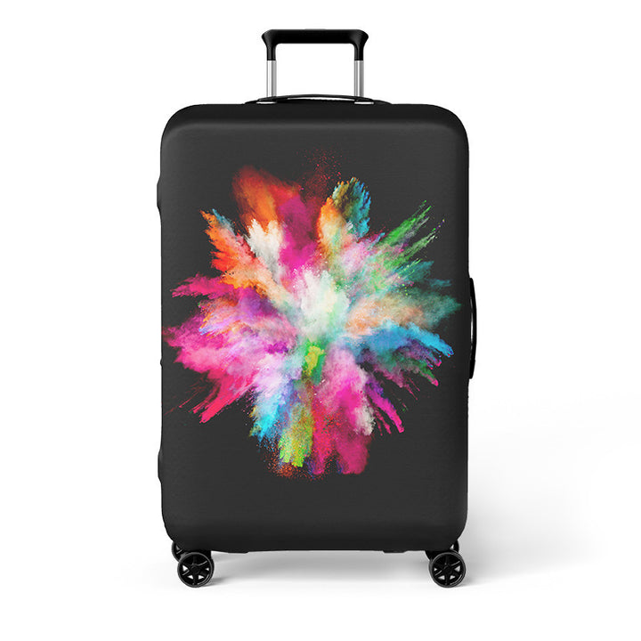 Heart-Patterned Hard Shell Luggage Kalsten