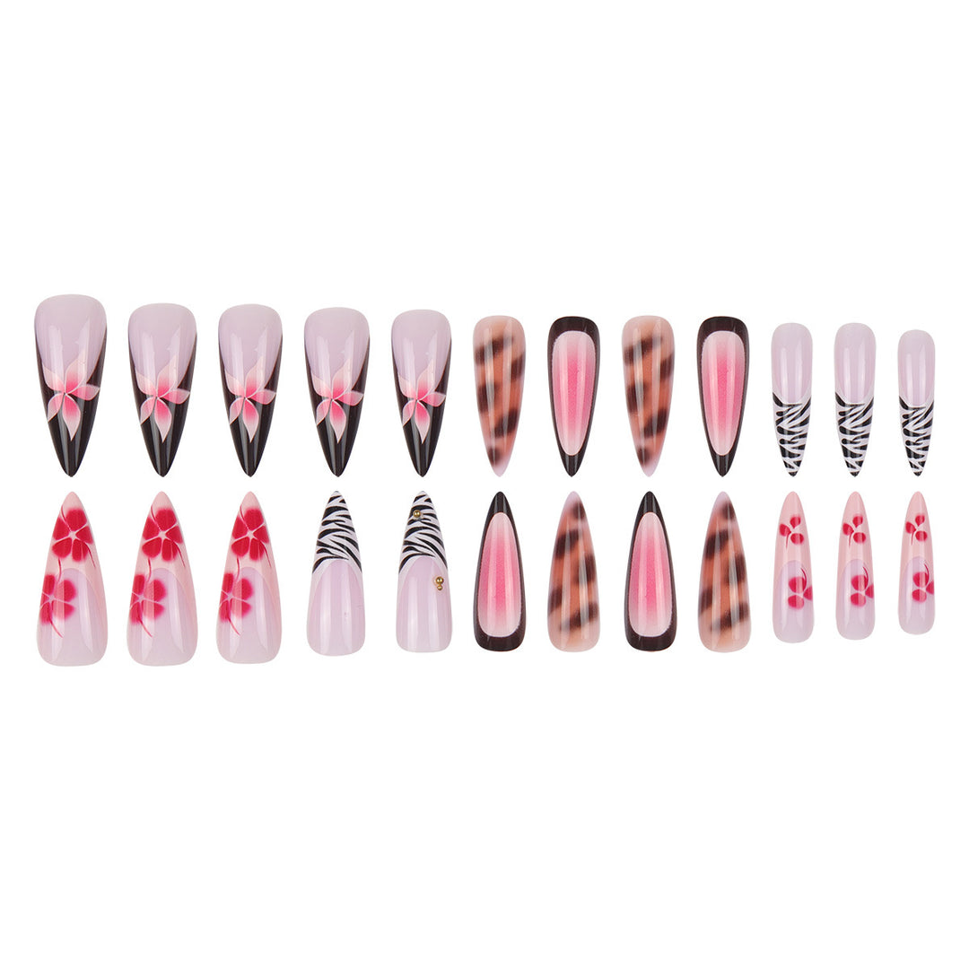 Artistic Stiletto Nail Extensions Kalsten