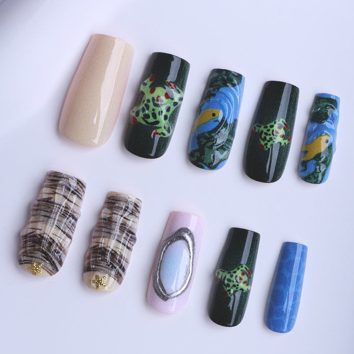 Creative and Artistic Nail Art Kalsten