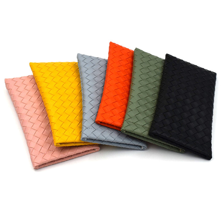 Woven Leather Clutch Wallet Kalsten