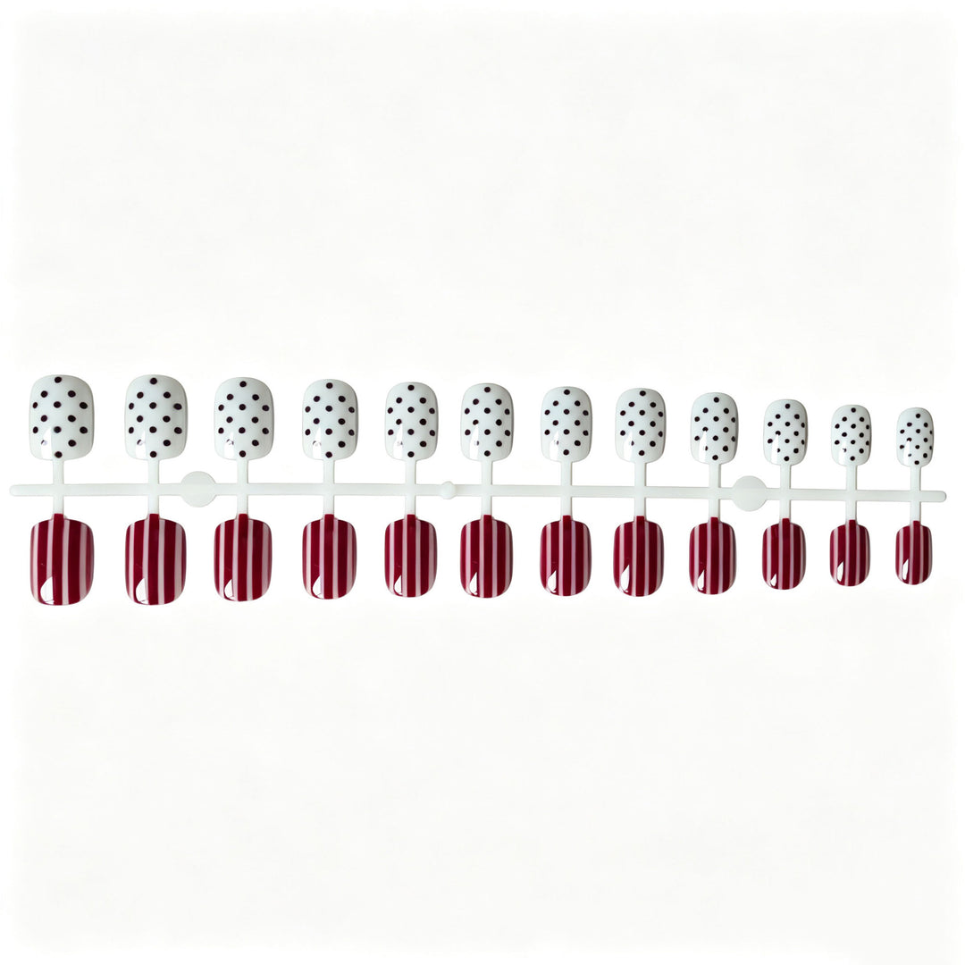 Artistic Multi-Patterned Nail Art Set