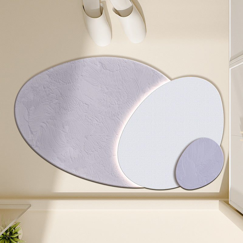 Floral-Inspired Decorative Bath Mat Kalsten