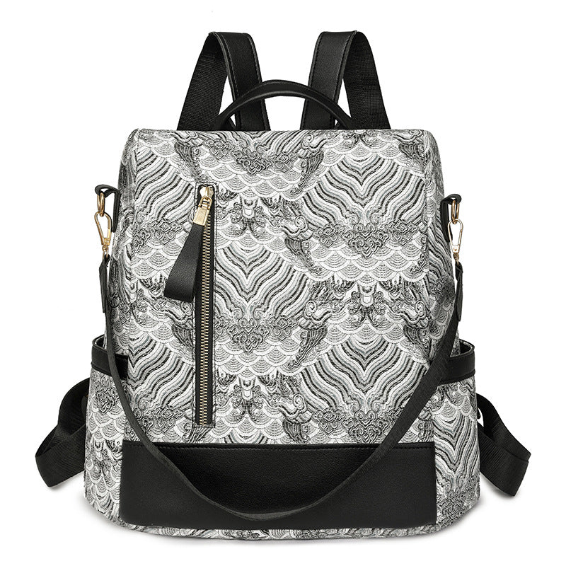 Elegant Textured Backpack