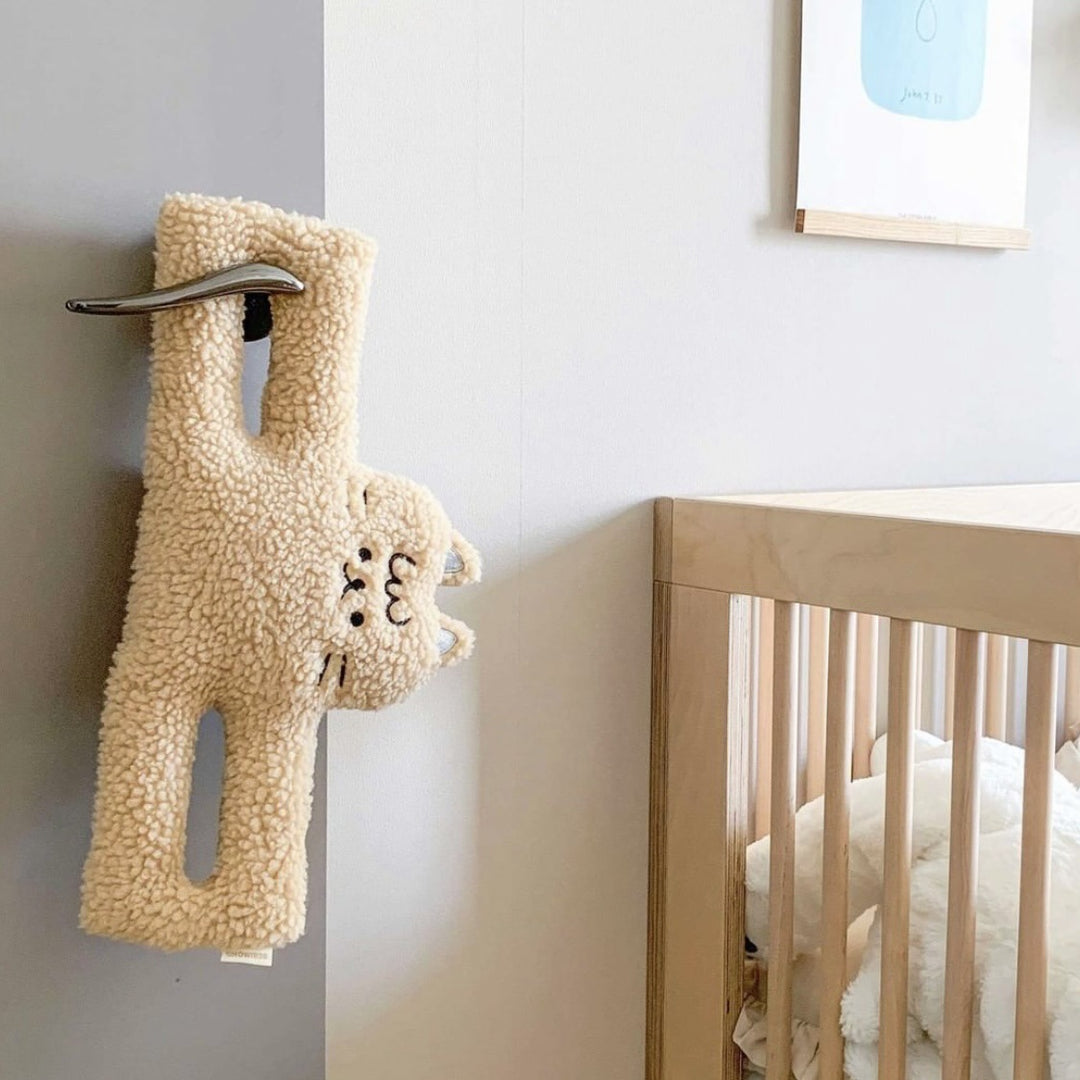 Sherpa Fleece Bunny Hand Puppet Plush Toy