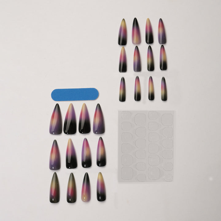 Acrylic Nail Set with Modern Ombre Effect Kalsten