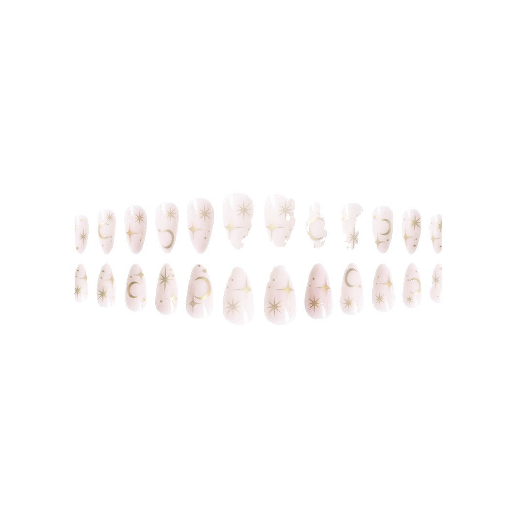 Celestial Design Press-On Nail Art Kalsten