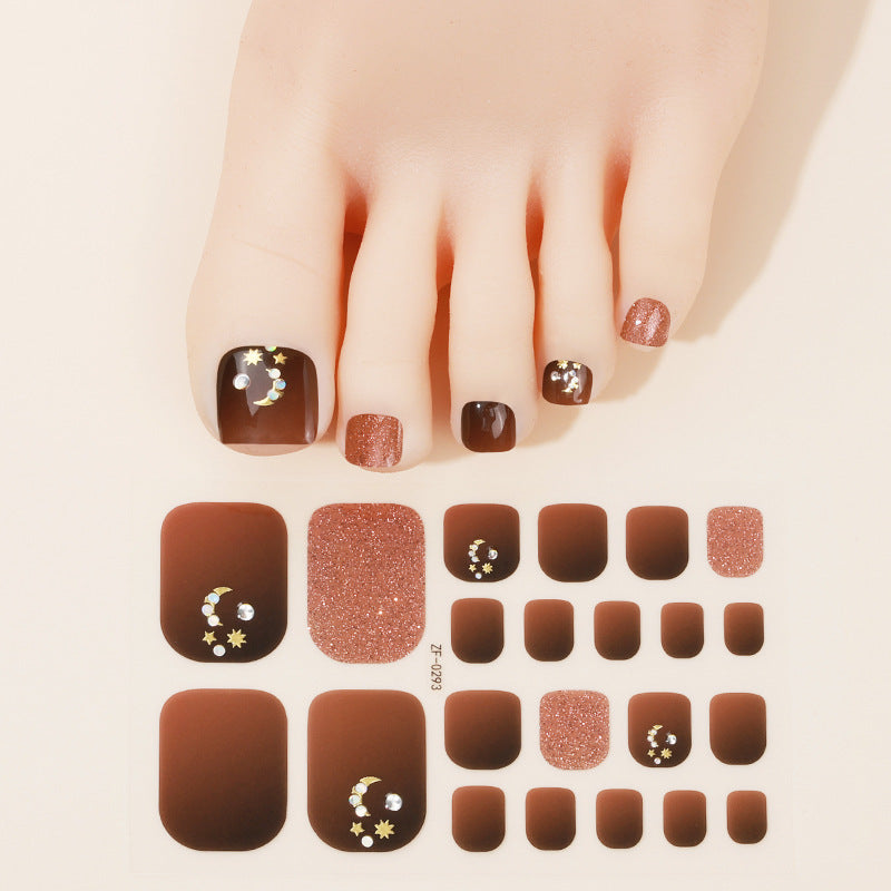 Glamorous Gel Nail Art Wraps