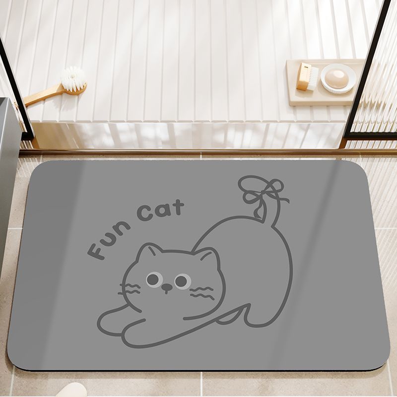 Cute Cartoon Animal Bath Mat Kalsten