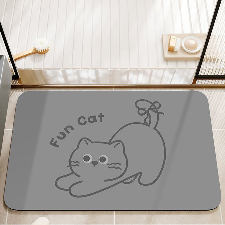 Cute Cartoon Animal Bath Mat Kalsten