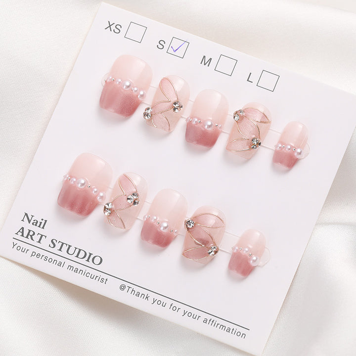 Decorative Press-On Nail Set Kalsten