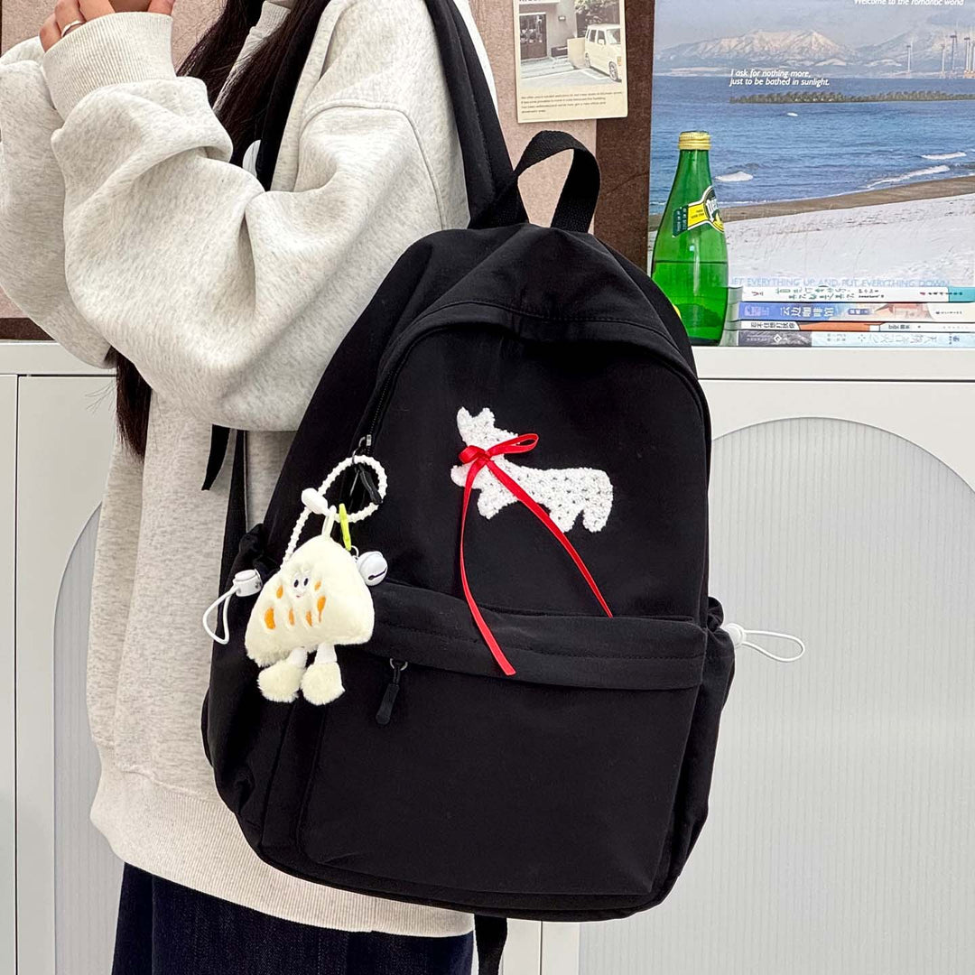 Backpack with Unique Dog Design and Practical Compartments Kalsten