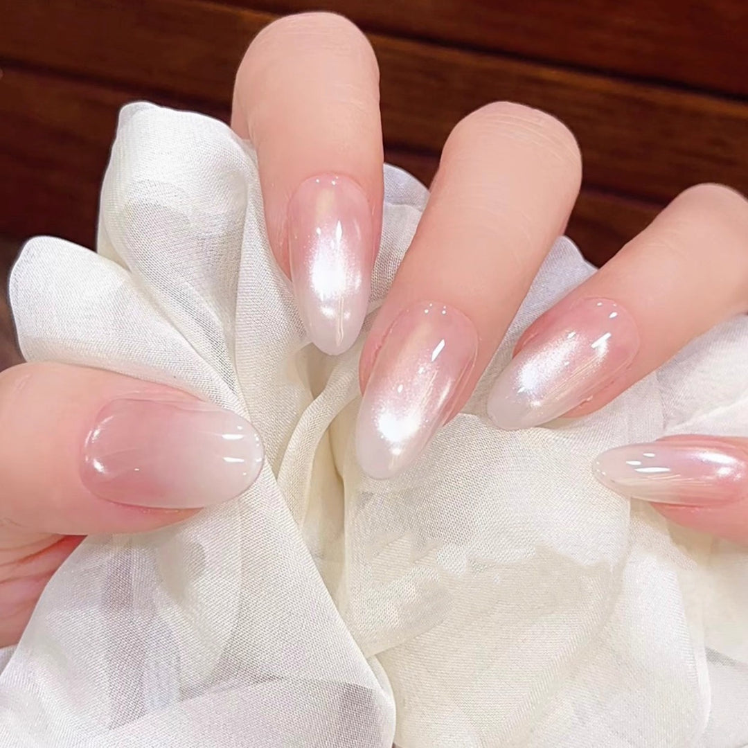 Glossy Ombre Press-On Nail Set