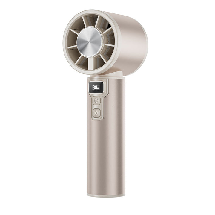 Women's portable handheld fan with digital temperature display Kalsten