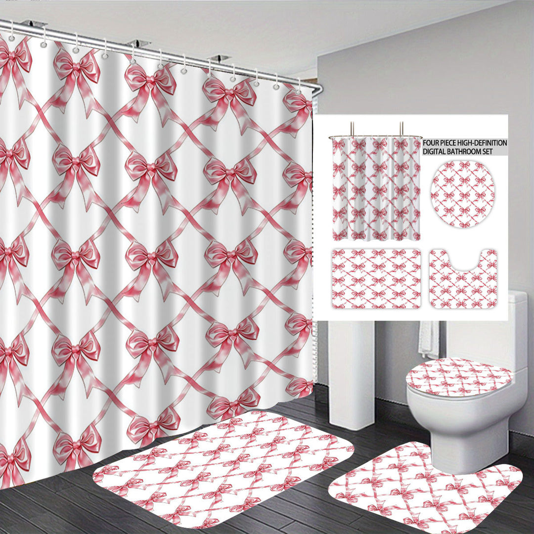 Bathroom Rules Digital Bathroom Décor Set Kalsten