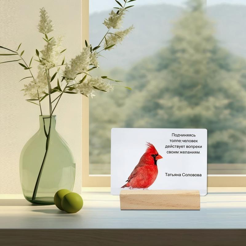 Decorative wood block figure Kalsten