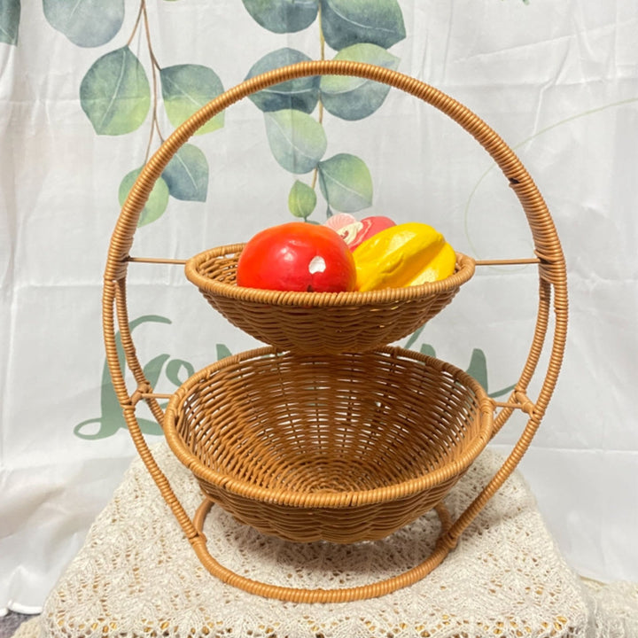 Rustic Woven Fruit & Vegetable Basket Kalsten