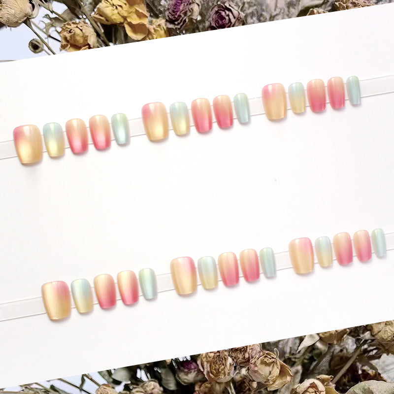 Ombre Effect Press-On Nail Set Kalsten