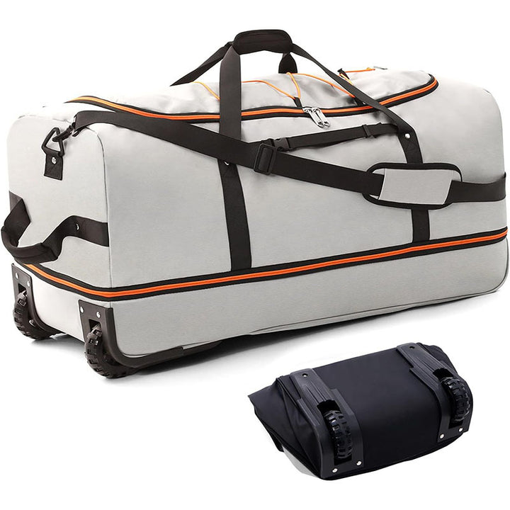 Rolling Travel Duffle Bag with Adaptive Wheels Kalsten