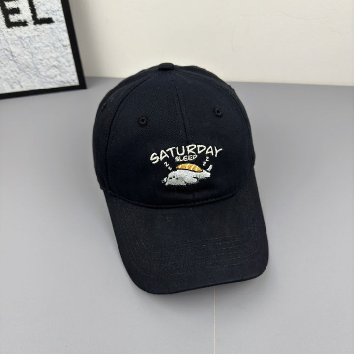 Unisex Playful Embroidered Cap Kalsten