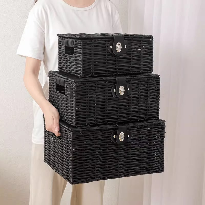 Versatile Rectangular Storage Basket Kalsten