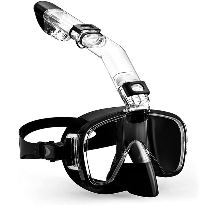 Snorkel mask with integrated swimming goggles Kalsten