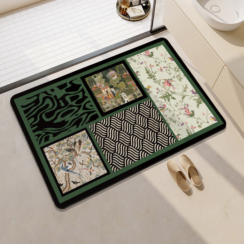 Playful Fruit-Themed Bath Mat Kalsten