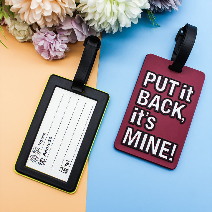 Unisex Fun Travel Identification Luggage Tag Kalsten