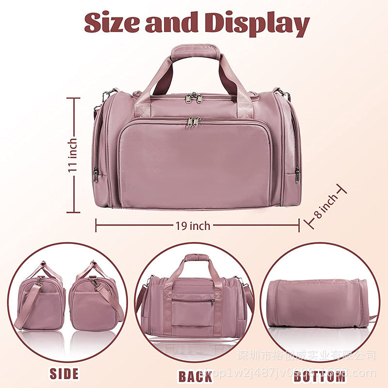 Multi-Purpose Travel Gym Duffel Bag with Shoe Compartment Kalsten