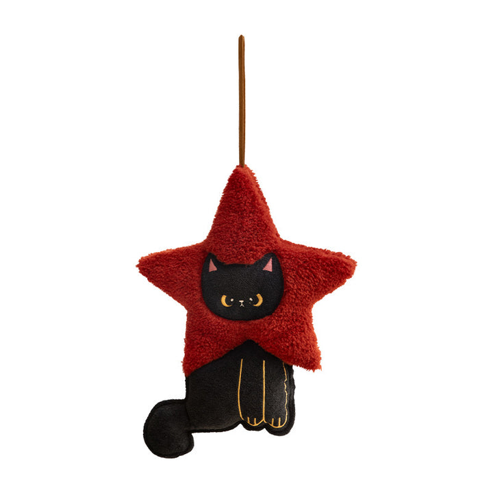 Plush Hanging Decoration Cat in Star Costume with Hanging Loop Kalsten