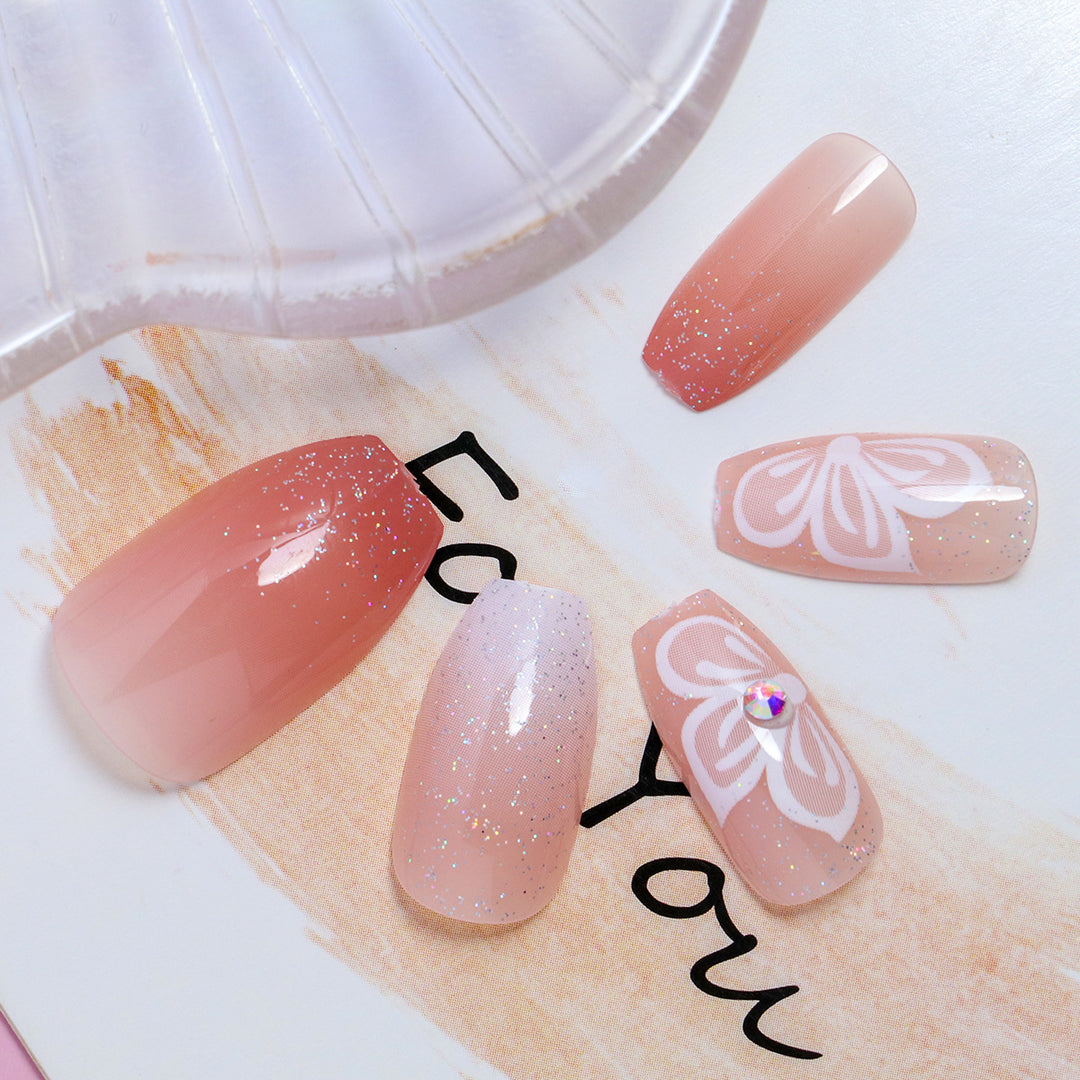 DIY Elegant Press-On Nails Set Kalsten