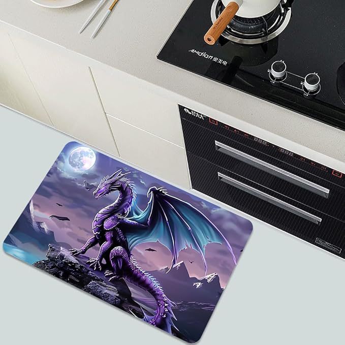 Luxurious Leaf Pattern Bath Mat