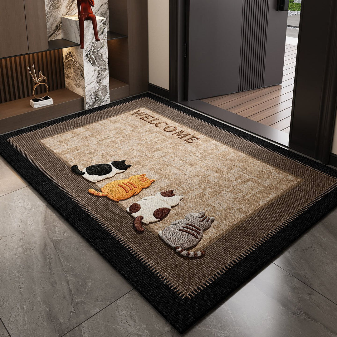 Cartoon-Themed Doormat