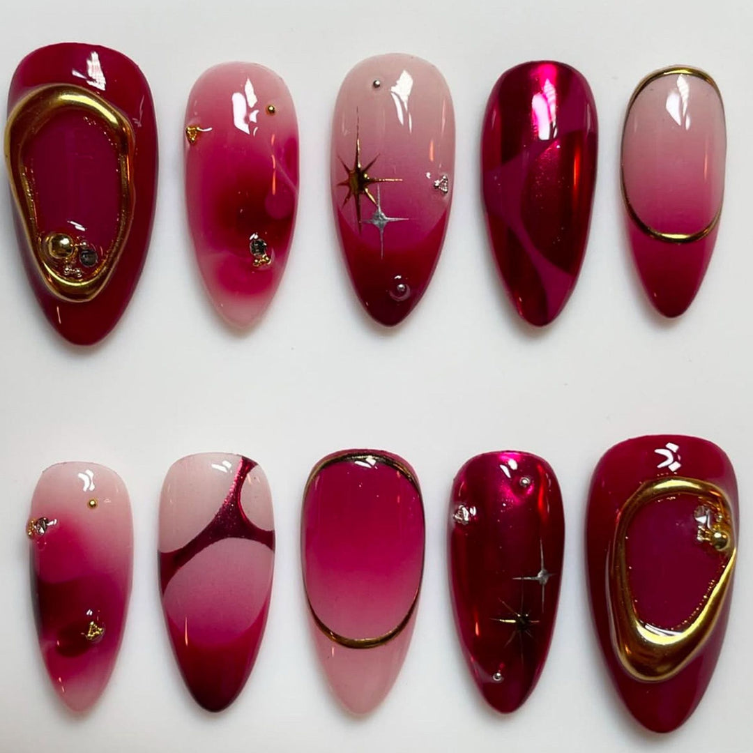 Thematic Artisan Press-On Nail Set Kalsten