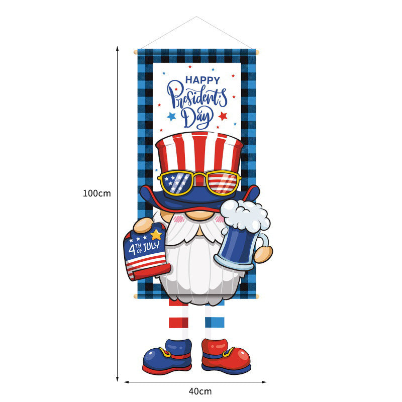 Festive Fourth of July Decorative Banner