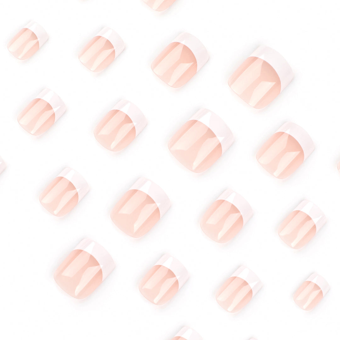 Artful French-Tip Nails Kalsten