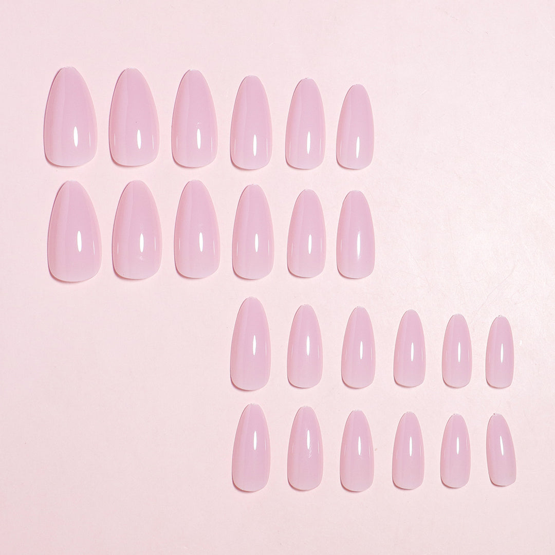 Press-On Nail Kit with Almond Shape and Natural Finish Kalsten