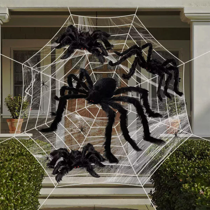 Creepy plush spider