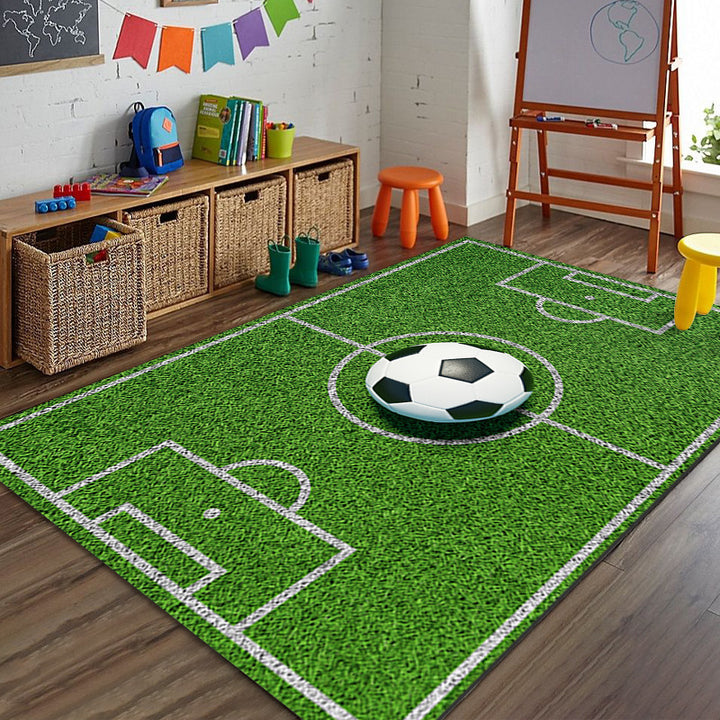 Sports-Themed Area Rug