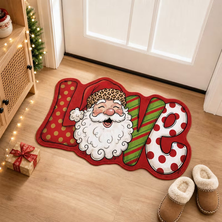 Holiday-Themed Decorative Door Mat