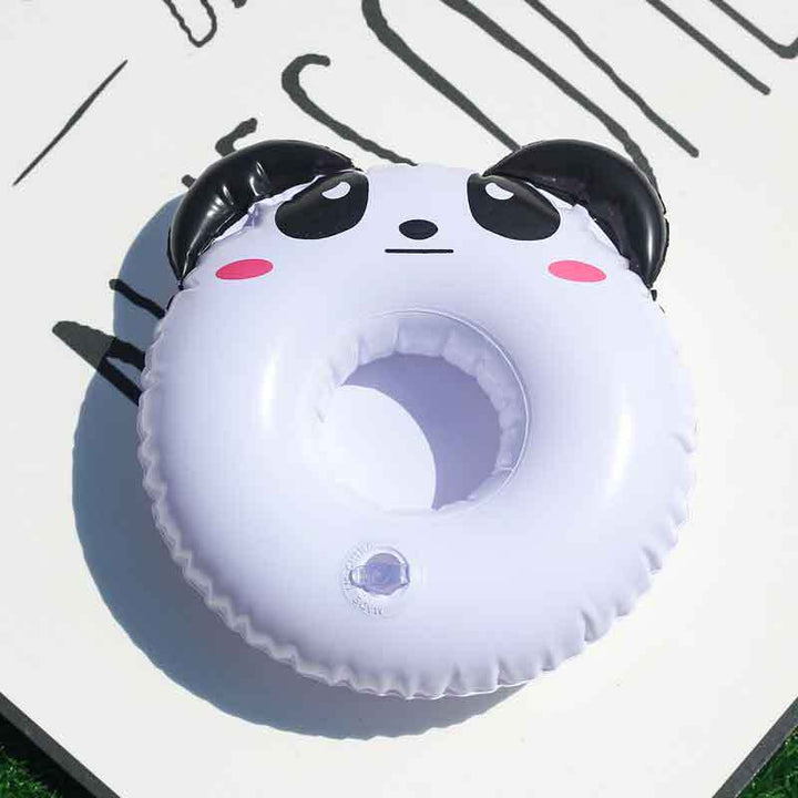 Women Inflatable Swim Ring with Floral Design Kalsten