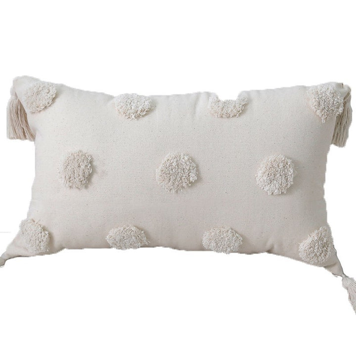 Textured Plush Decorative Pillow
